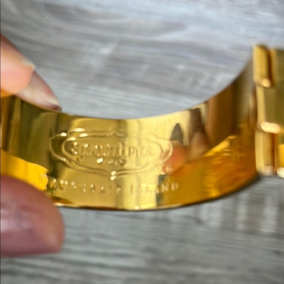 Spartina 449 Gold and Black Designer Bracelet elegant bracelet - Picture 5 of 5